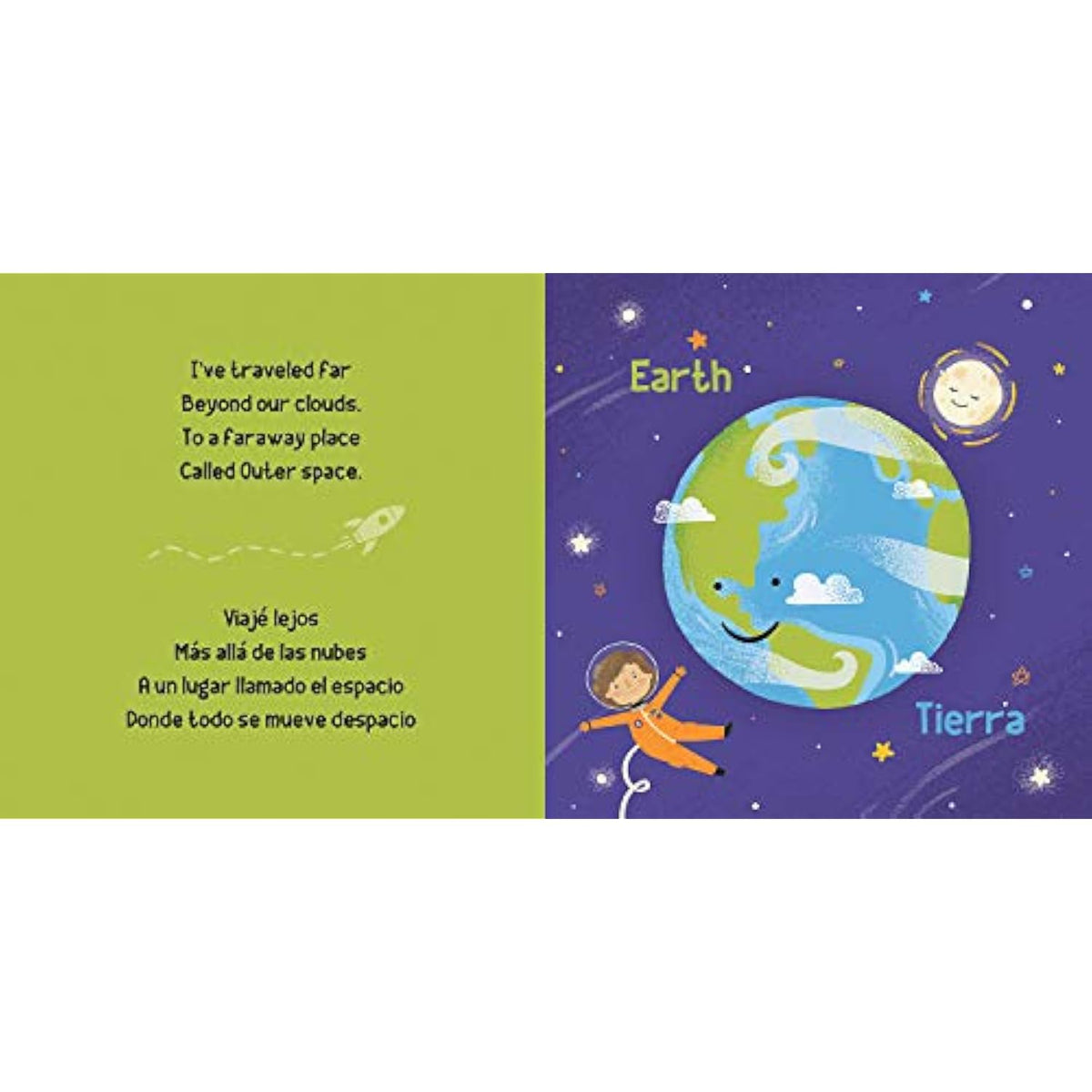 The Solar System with - El Sistema Solar con Ellen (English and Spanish Edition) - The Hungry Bookworm & Speedmerchant65