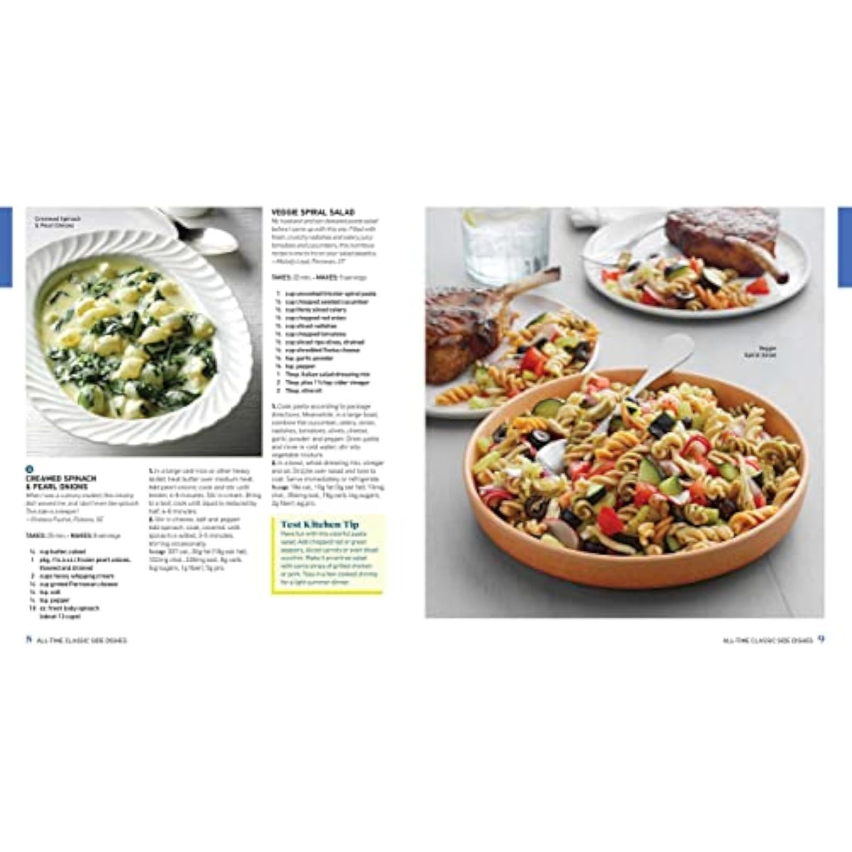Taste of Home Sides, Salads & More: 345 side dishes, pasta salads, leafy greens, - The Hungry Bookworm & Speedmerchant65