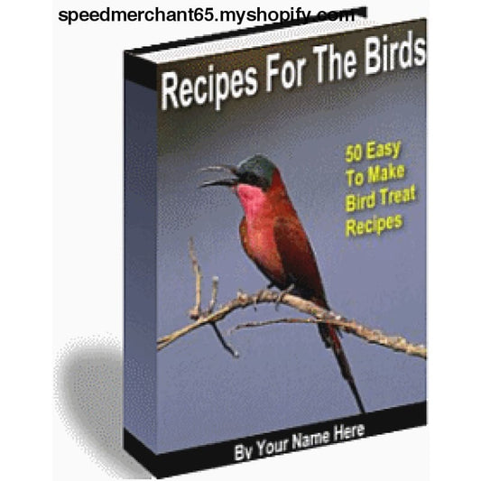 50 Easy To Make Bird Treats - ebook