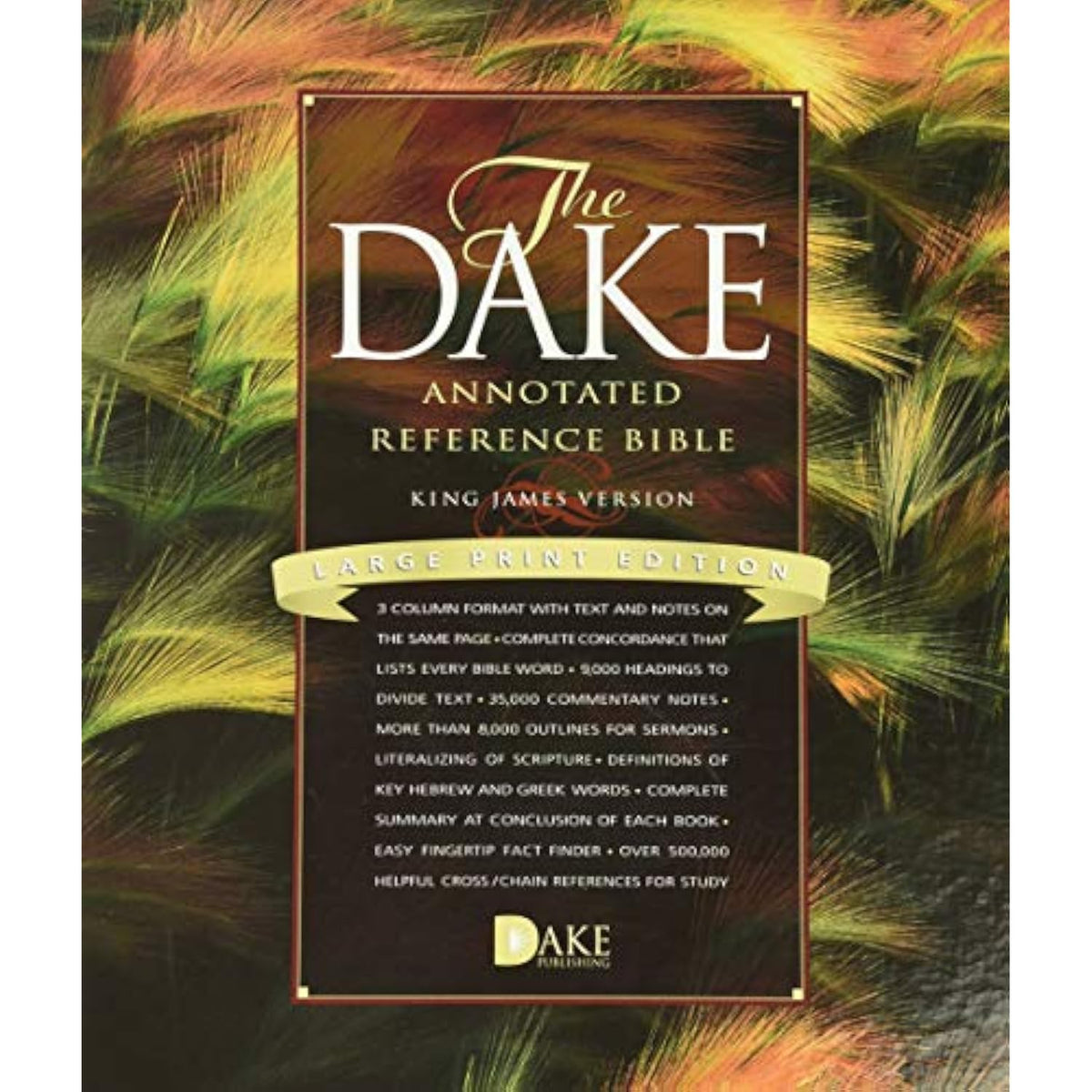 Dake Annotated Reference Bible-KJV-Large Print - The Hungry Bookworm & Speedmerchant65