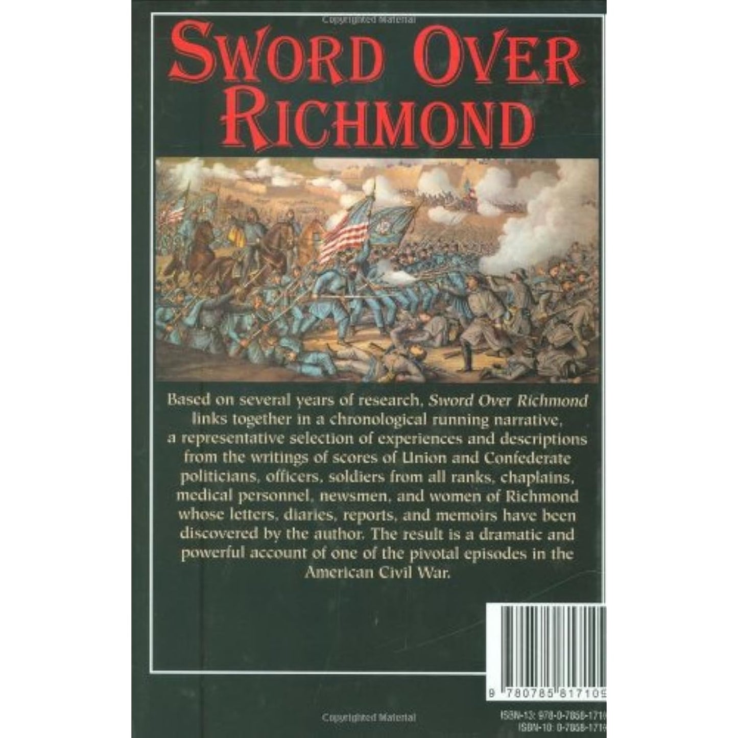 Sword Over Richmond: An Eyewitness History Of McClellan's Peninsula Campaign - The Hungry Bookworm & Speedmerchant65