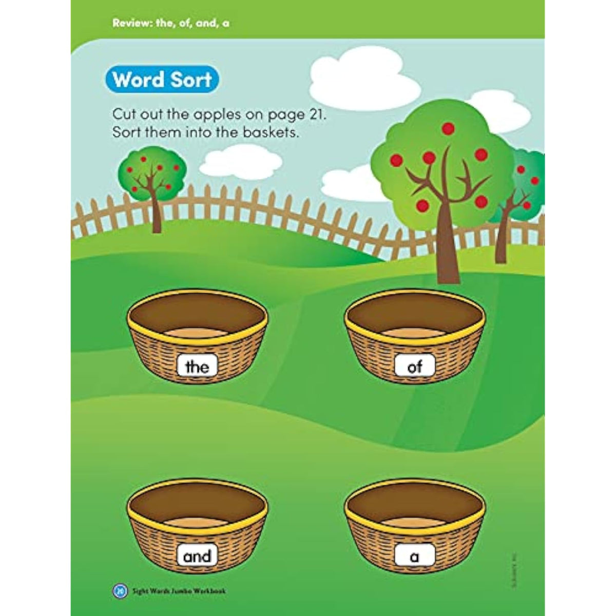 Scholastic Sight Words Jumbo Workbook - The Hungry Bookworm & Speedmerchant65
