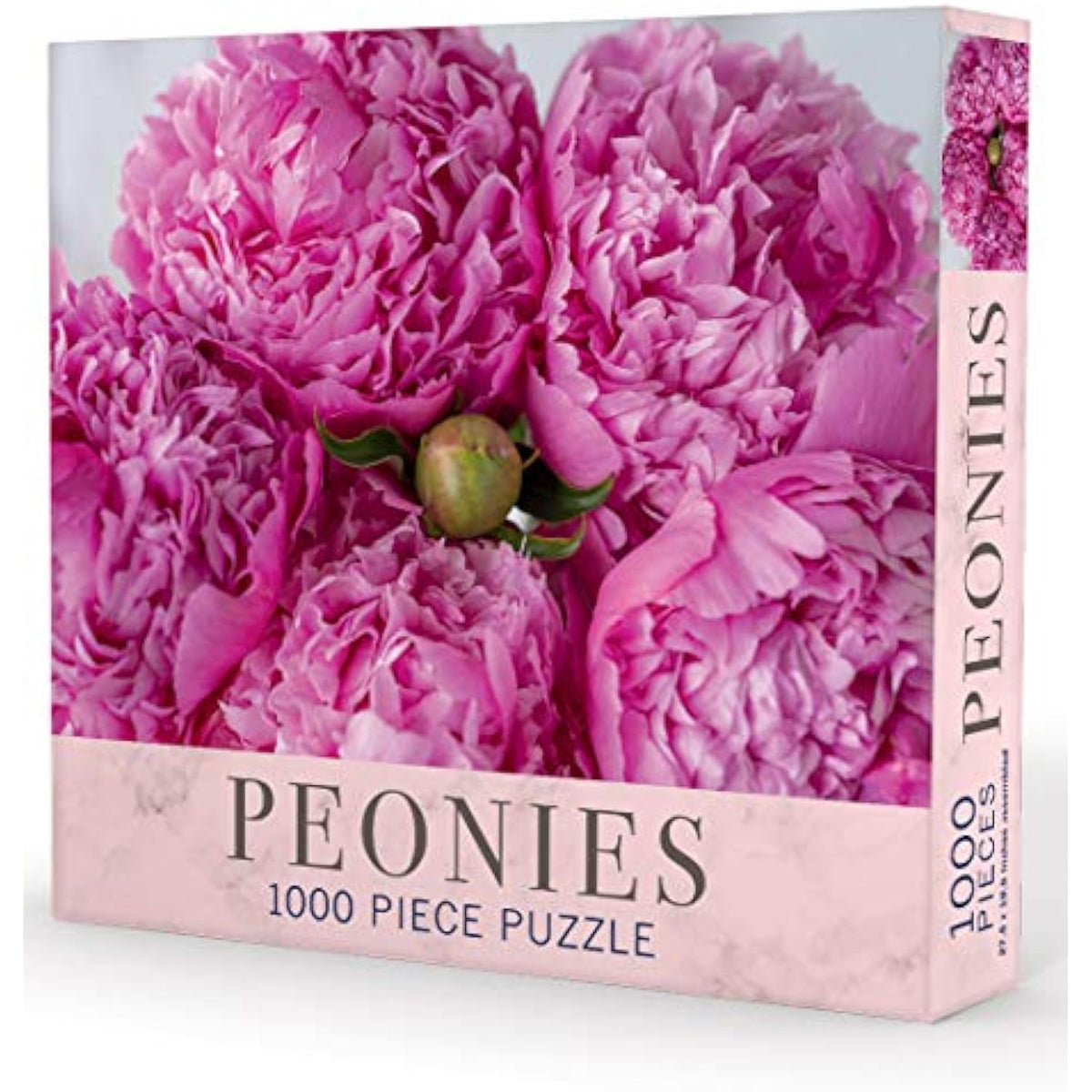 Peonies Puzzles [Hardcover] Gibbs Smith - The Hungry Bookworm & Speedmerchant65