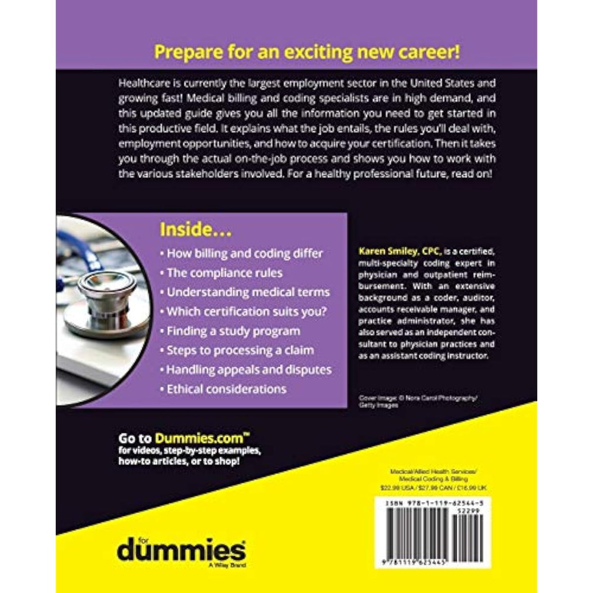 Medical Billing & Coding For Dummies (For Dummies (Career/Education)) - The Hungry Bookworm & Speedmerchant65