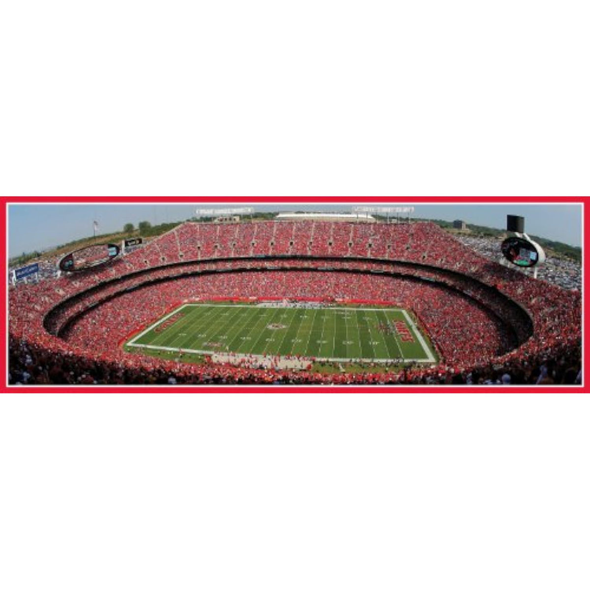 MasterPieces NFL Panoramics 1000 Puzzles Collection - Kansas City Chiefs NFL - The Hungry Bookworm & Speedmerchant65