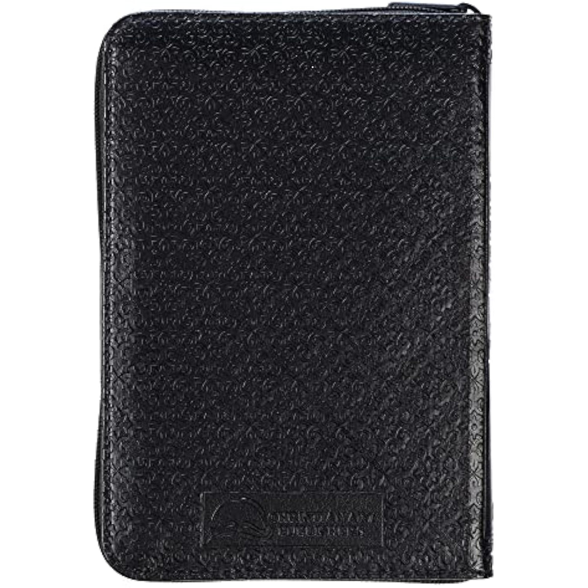 KJV Holy Bible, Mini Pocket Bible – Zippered Black Faux Leather Bible w/Ribbon - The Hungry Bookworm & Speedmerchant65