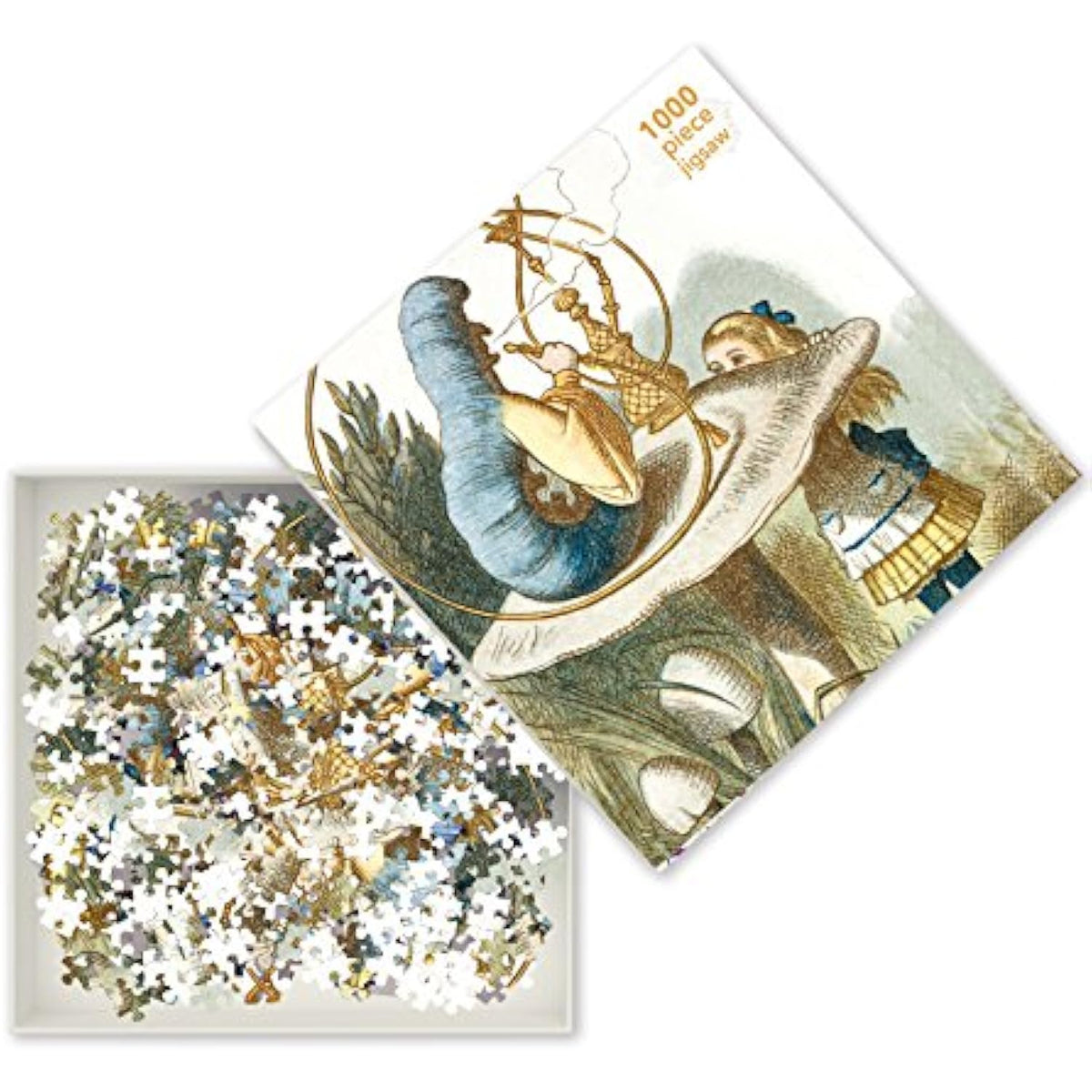 Adult Jigsaw Puzzle Tenniel: Alice in Wonderland Jigsaw: 1000-piece Jigsaw - The Hungry Bookworm & Speedmerchant65