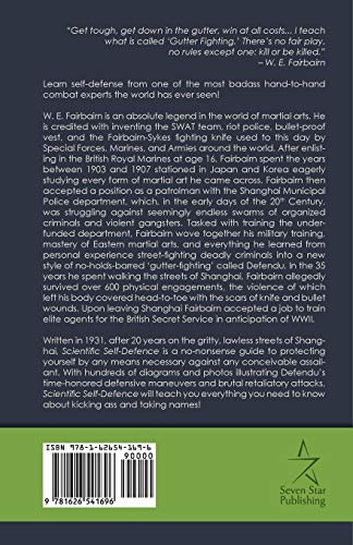 Scientific Self-defense [Paperback] Fairbairn, W.E. and Fairbanks, Douglas - The Hungry Bookworm & Speedmerchant65