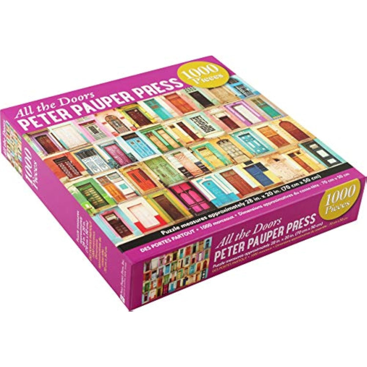 All The Doors 1000 Piece Jigsaw Puzzle - The Hungry Bookworm & Speedmerchant65
