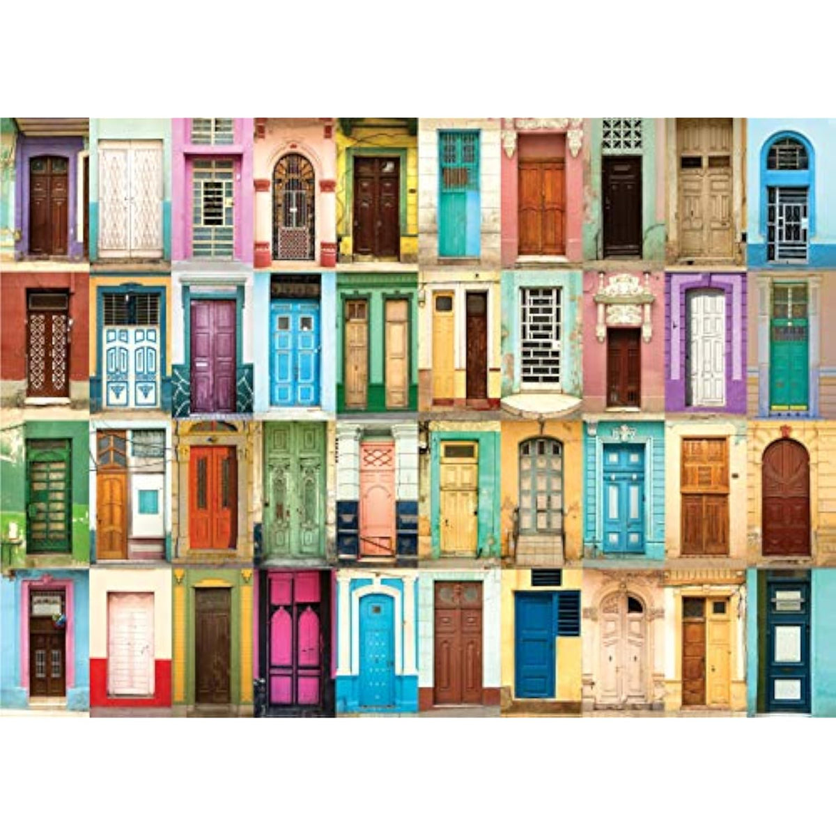 All The Doors 1000 Piece Jigsaw Puzzle - The Hungry Bookworm & Speedmerchant65