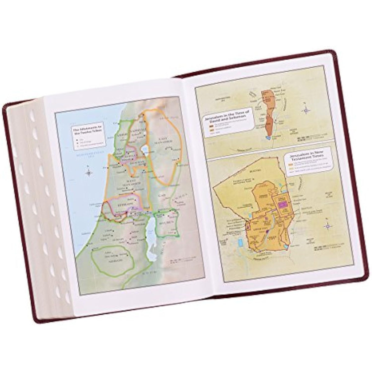 KJV Holy Bible, Super Giant Print Faux Leather Red Letter Edition - Thumb Index - The Hungry Bookworm & Speedmerchant65