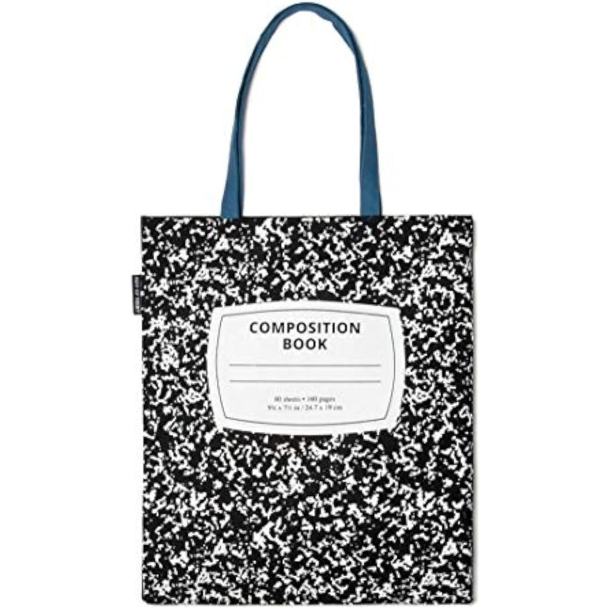 Out of Print Composition Notebook Tote Bag - The Hungry Bookworm & Speedmerchant65