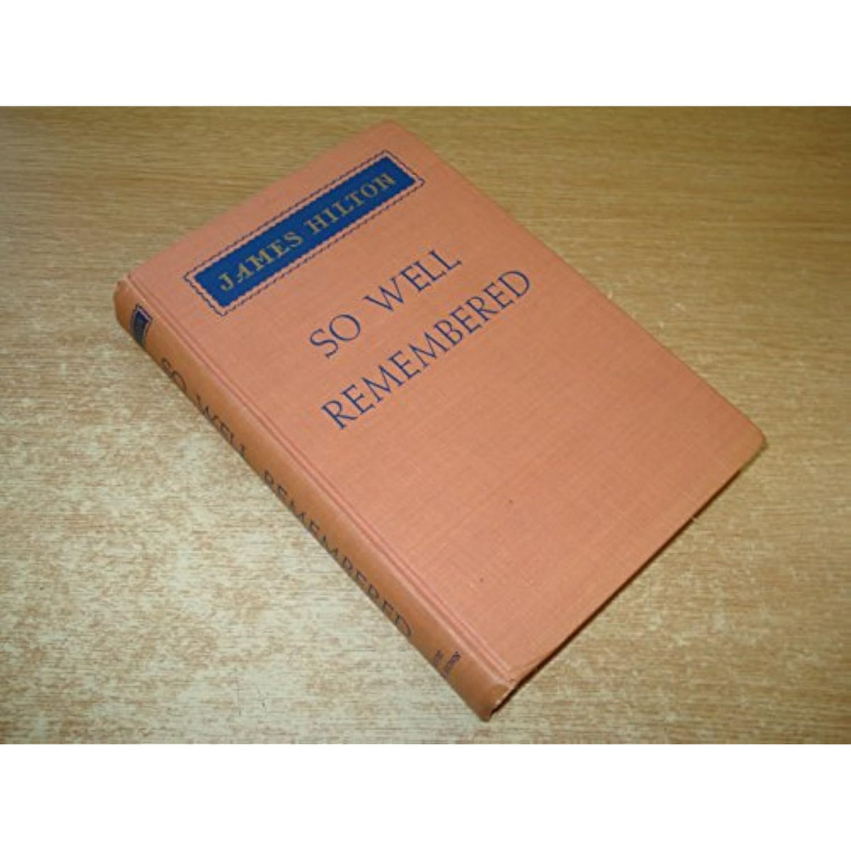 So Well Remembered - The Hungry Bookworm & Speedmerchant65
