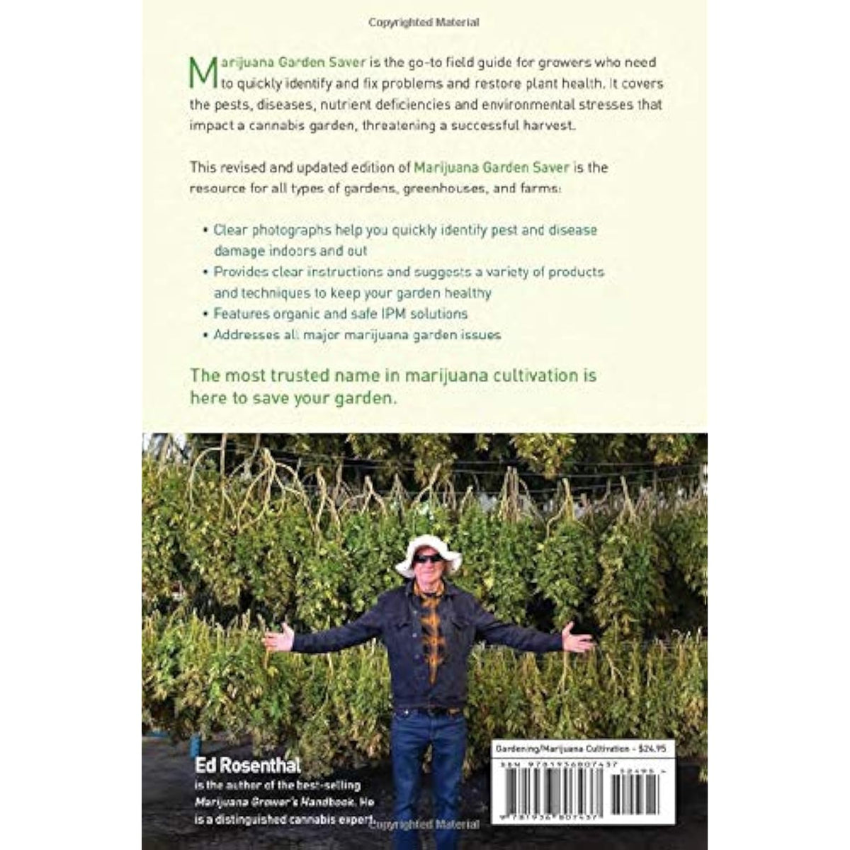 Marijuana Garden Saver: A Field Guide to Identifying and Correcting Cannabis - The Hungry Bookworm & Speedmerchant65
