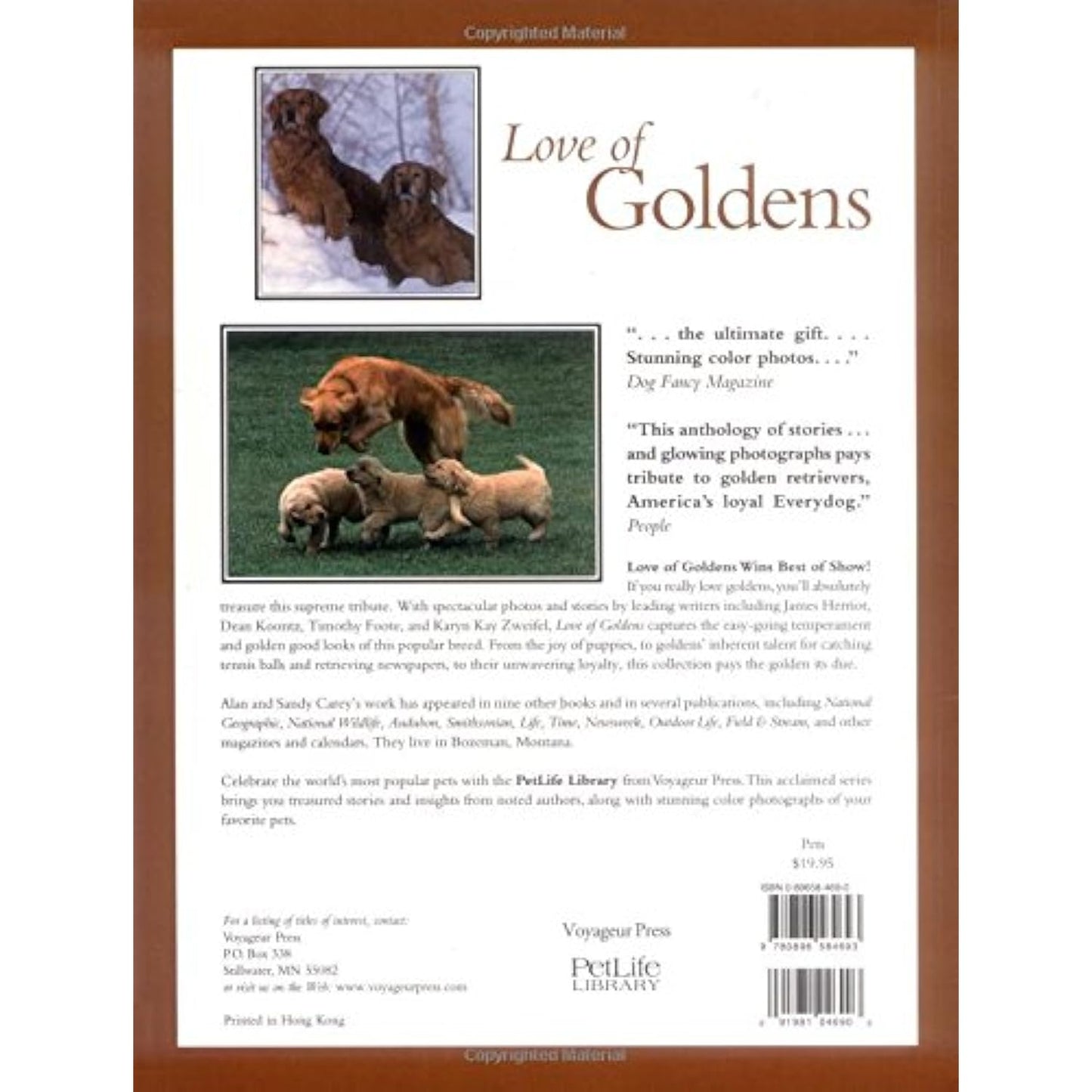 Love of Goldens: The Ultimate Tribute to Golden Retrievers (Petlife Library) - The Hungry Bookworm & Speedmerchant65