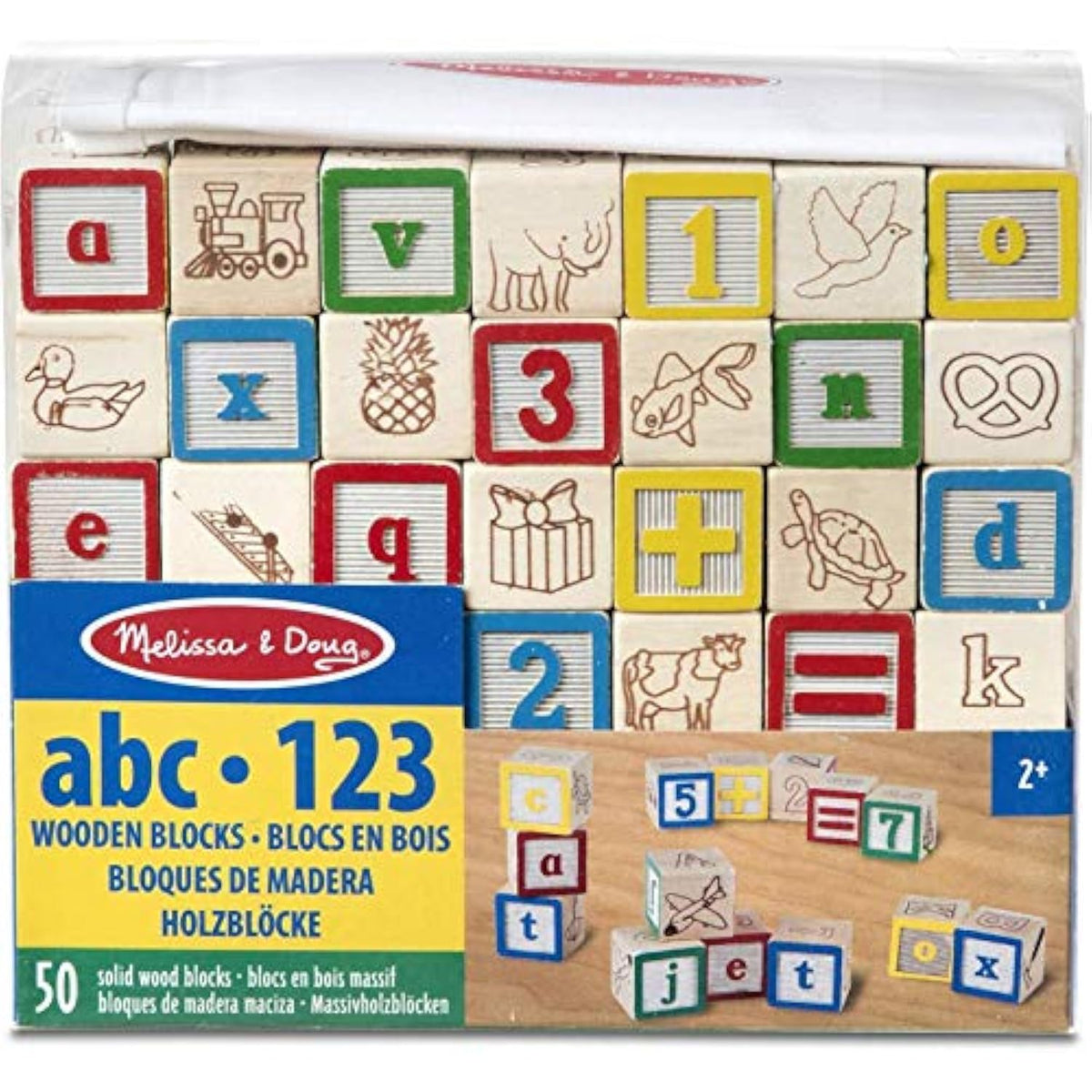 Wooden Abc/123 Blocks (Uc) - The Hungry Bookworm & Speedmerchant65