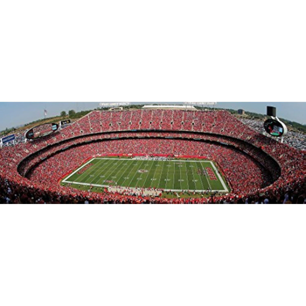 MasterPieces NFL Panoramics 1000 Puzzles Collection - Kansas City Chiefs NFL - The Hungry Bookworm & Speedmerchant65