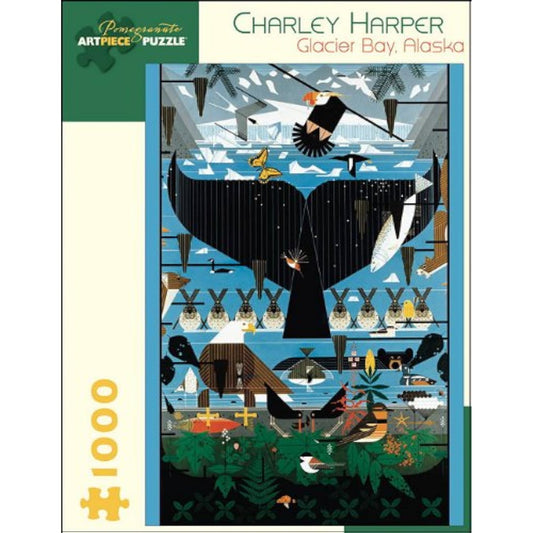 Glacier Bay, Alaska 1000 Piece Jigsaw Puzzle - The Hungry Bookworm & Speedmerchant65