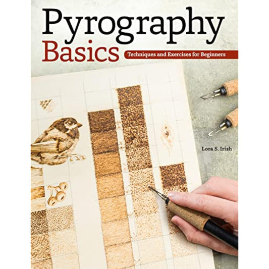 Pyrography Basics: Techniques and Exercises for Beginners (Design Originals) - The Hungry Bookworm & Speedmerchant65