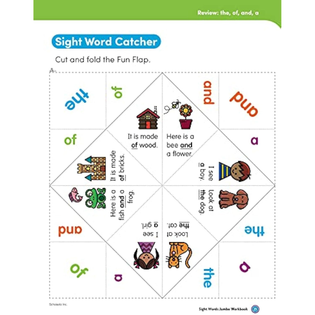 Scholastic Sight Words Jumbo Workbook - The Hungry Bookworm & Speedmerchant65