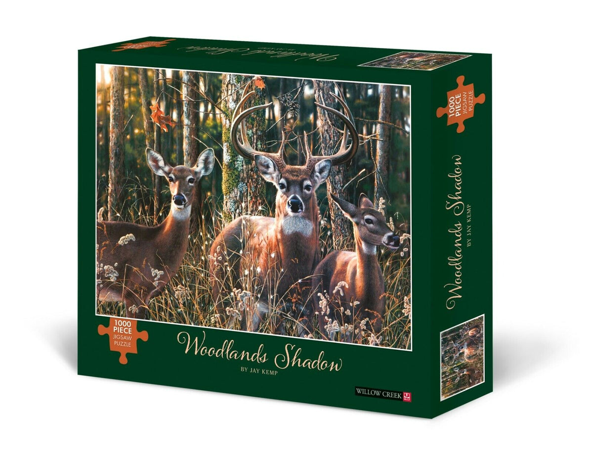Woodlands Shadow 1000-Piece Puzzle - The Hungry Bookworm & Speedmerchant65