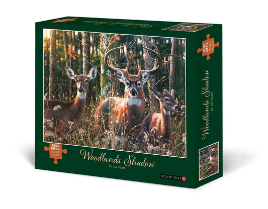 Woodlands Shadow 1000-Piece Puzzle - The Hungry Bookworm & Speedmerchant65