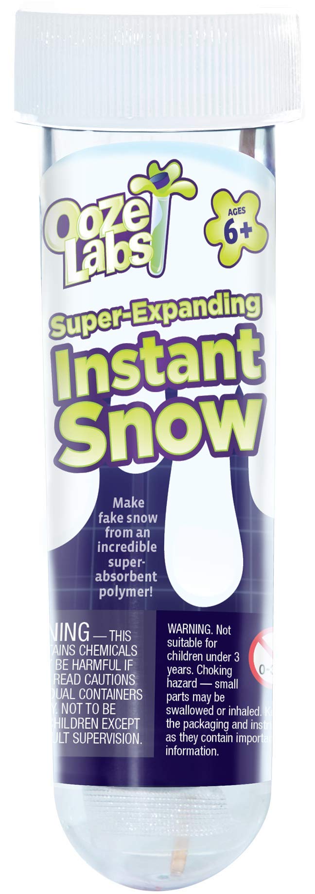 Thames & Kosmos Ooze Labs Super-Expanding Instant Snow Fun, Simple Science - The Hungry Bookworm & Speedmerchant65