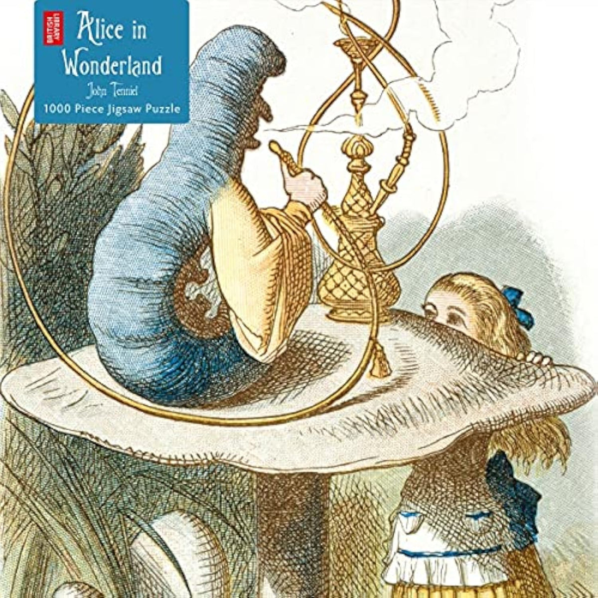 Adult Jigsaw Puzzle Tenniel: Alice in Wonderland Jigsaw: 1000-piece Jigsaw - The Hungry Bookworm & Speedmerchant65