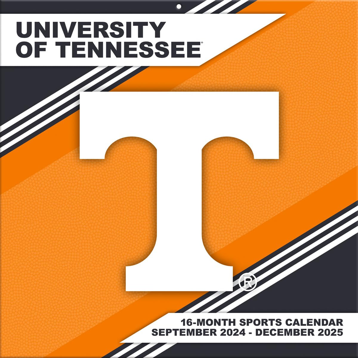 Tennessee Volunteers 2025 12x12 Team Wall Calendar - The Hungry Bookworm & Speedmerchant65