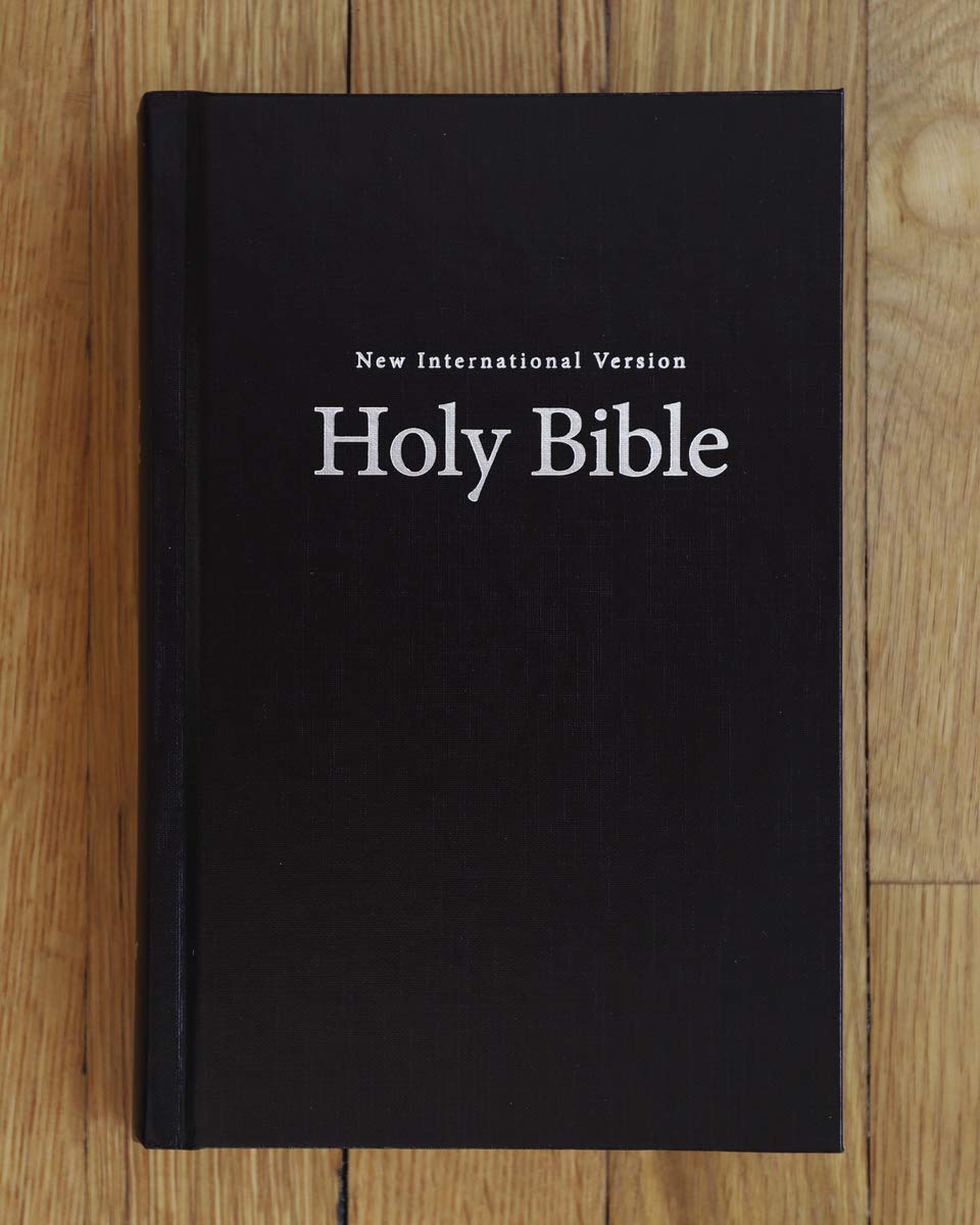 NIV, Value Pew and Worship Bible, Hardcover, Black - The Hungry Bookworm & Speedmerchant65