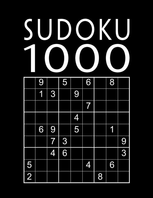 Sudoku Book For Adults: 1000 Sudoku Puzzles | easy - normal - hard - expert | With solutions | Suduko Soduko Soduku Sudoko Sodoku whatever | Boredom Buster