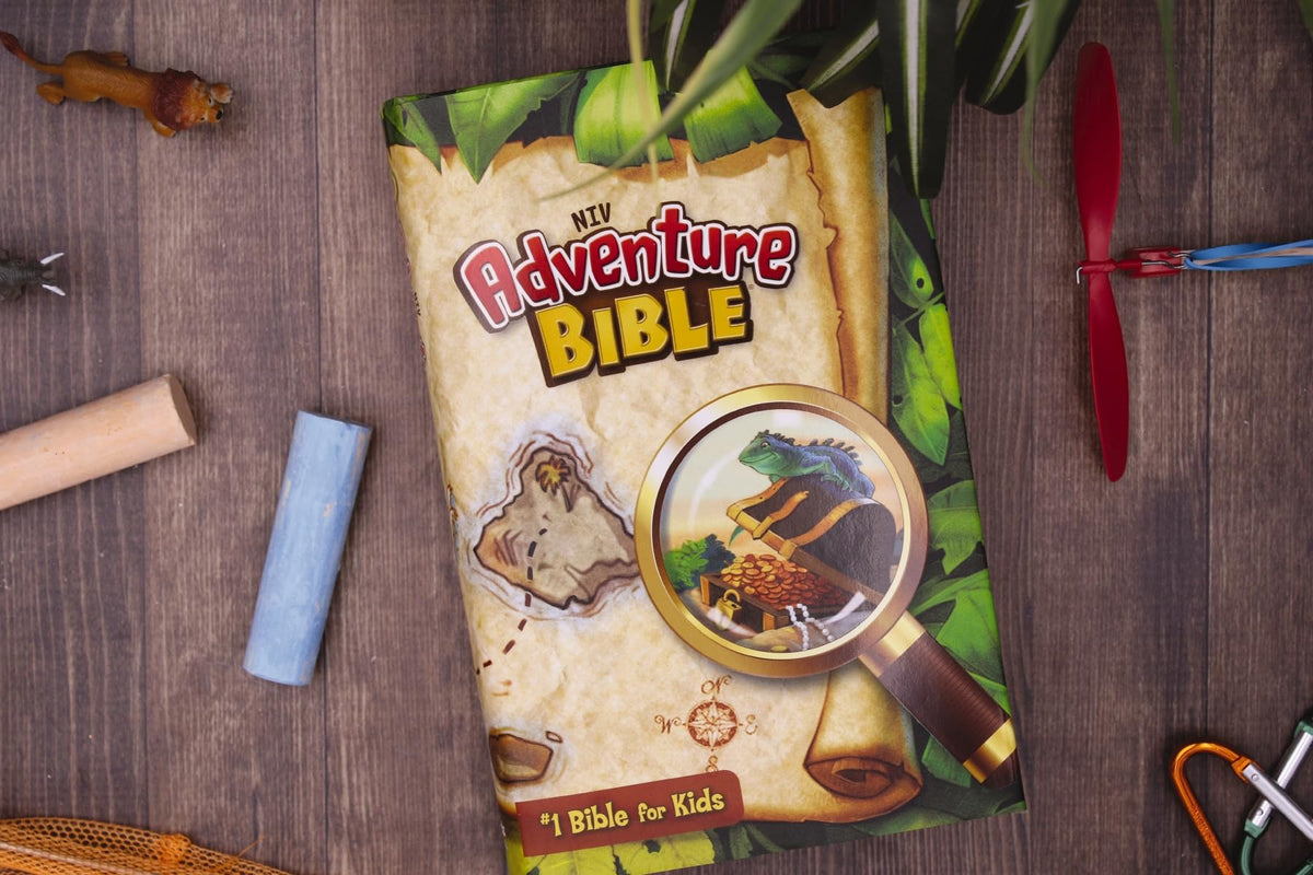 NIV, Adventure Bible, Hardcover, Full Color - The Hungry Bookworm & Speedmerchant65