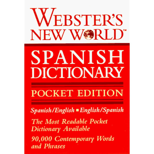 Webster's New World Spanish Dictionary - The Hungry Bookworm & Speedmerchant65