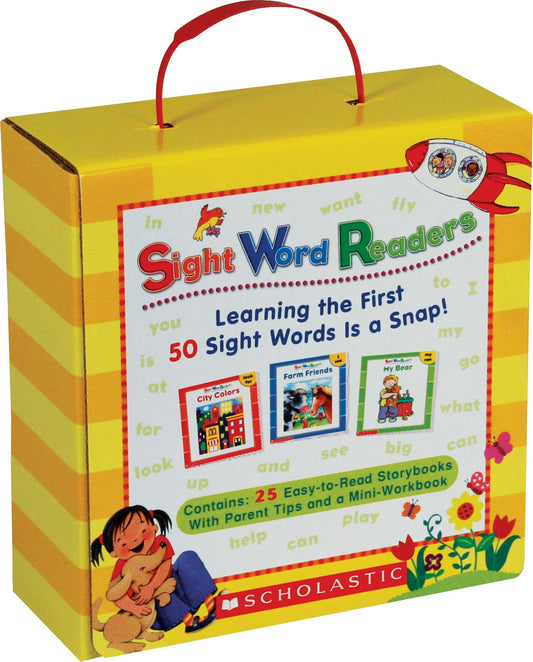 Sight Word Readers Parent Pack: Learning the First 50 Sight Words s a Snap! - The Hungry Bookworm & Speedmerchant65