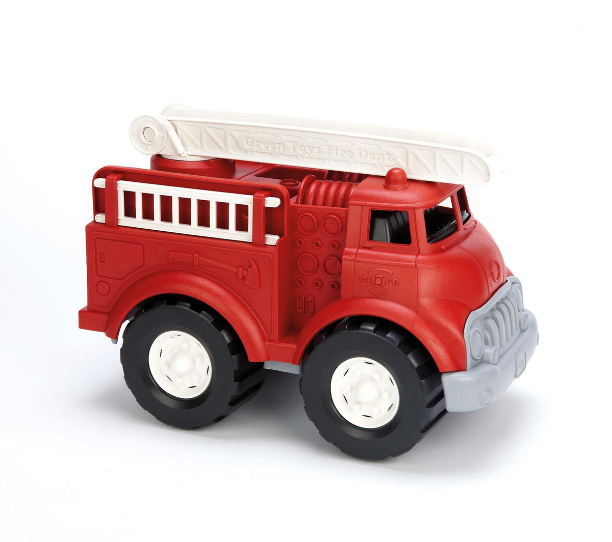 Green Toys Fire Truck - BPA Free, Phthalates Free Imaginative Play Toy for - The Hungry Bookworm & Speedmerchant65