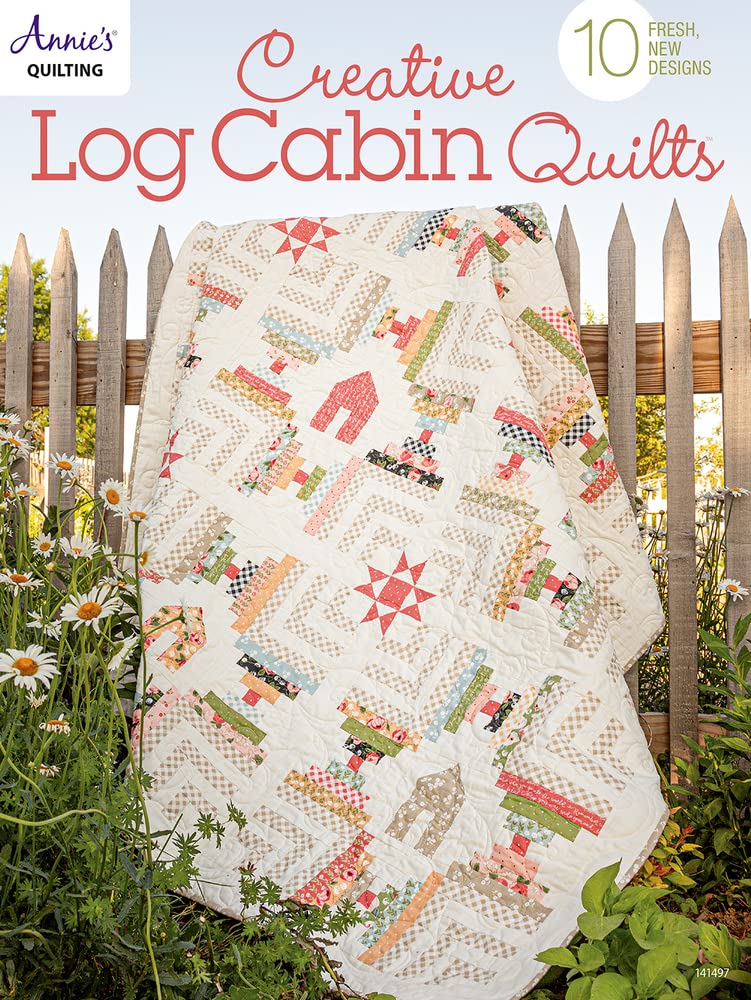 Creative Log Cabin Quilts: 10 fresh, new designs - The Hungry Bookworm & Speedmerchant65