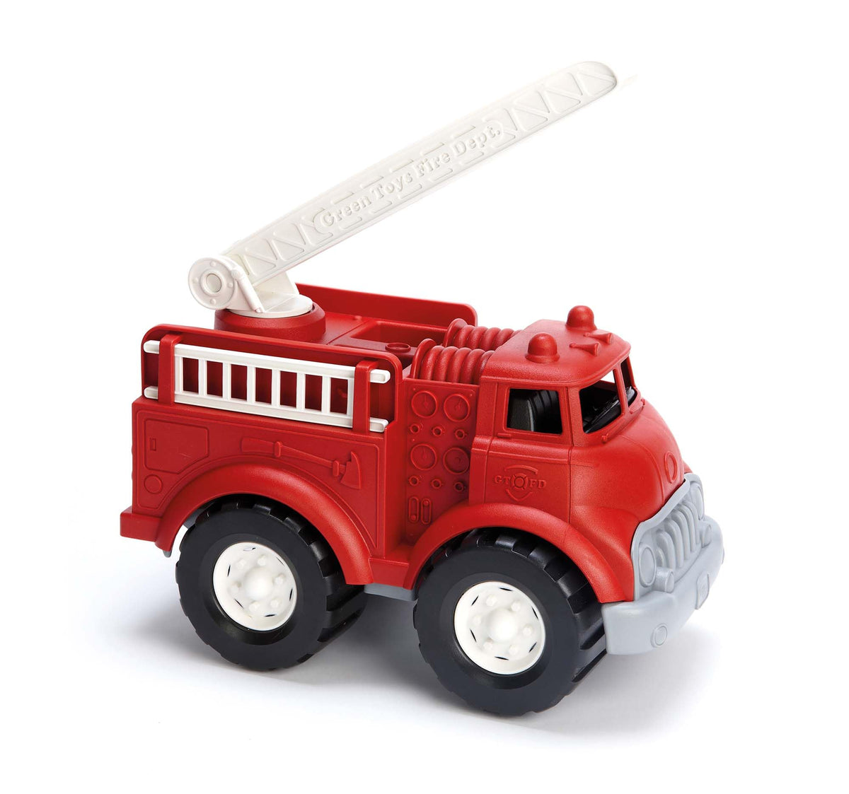 Green Toys Fire Truck - BPA Free, Phthalates Free Imaginative Play Toy for - The Hungry Bookworm & Speedmerchant65