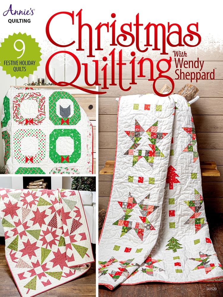 Christmas Quilting with Wendy Sheppard (Annie's Quilting) - The Hungry Bookworm & Speedmerchant65