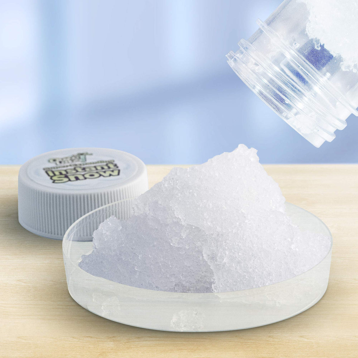 Thames & Kosmos Ooze Labs Super-Expanding Instant Snow Fun, Simple Science - The Hungry Bookworm & Speedmerchant65