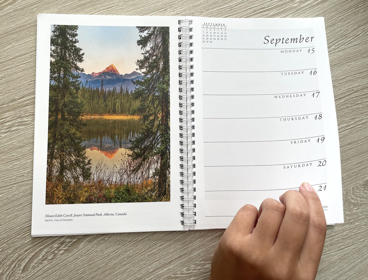 Sierra Club Engagement Calendar 2025 - The Hungry Bookworm & Speedmerchant65