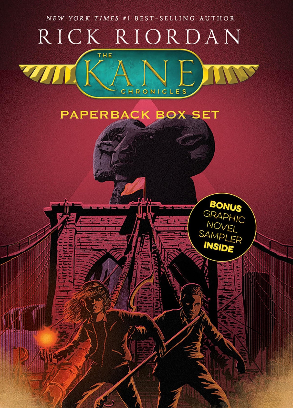 Kane Chronicles, The Paperback Box Set-The Kane Chronicles Box Set with Graphic - The Hungry Bookworm & Speedmerchant65