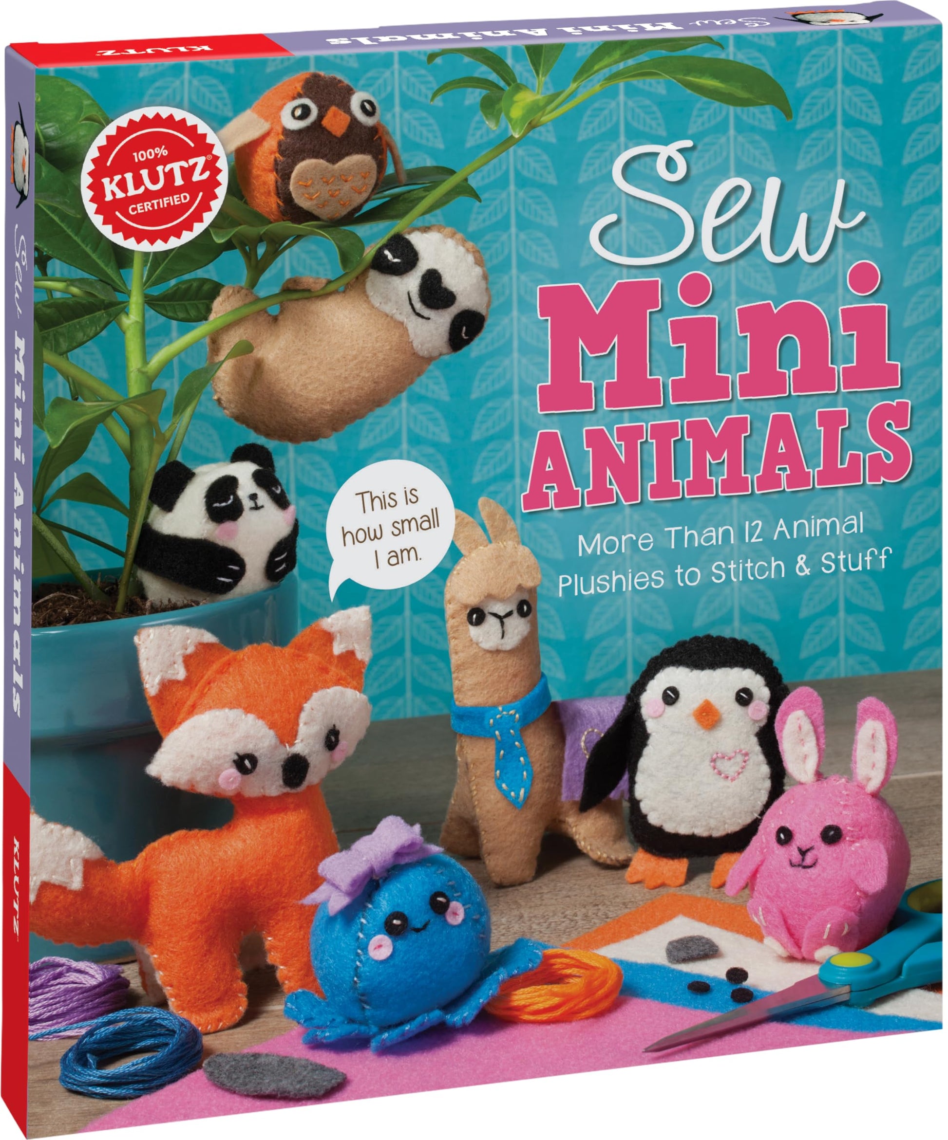 Klutz Sew Mini Animals Sewing & Craft Kit - The Hungry Bookworm & Speedmerchant65