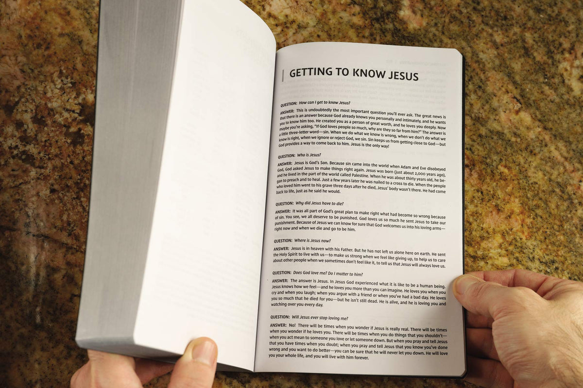 NIV, Holy Bible, Soft Touch Edition, Leathersoft, Black, Comfort Print - The Hungry Bookworm & Speedmerchant65