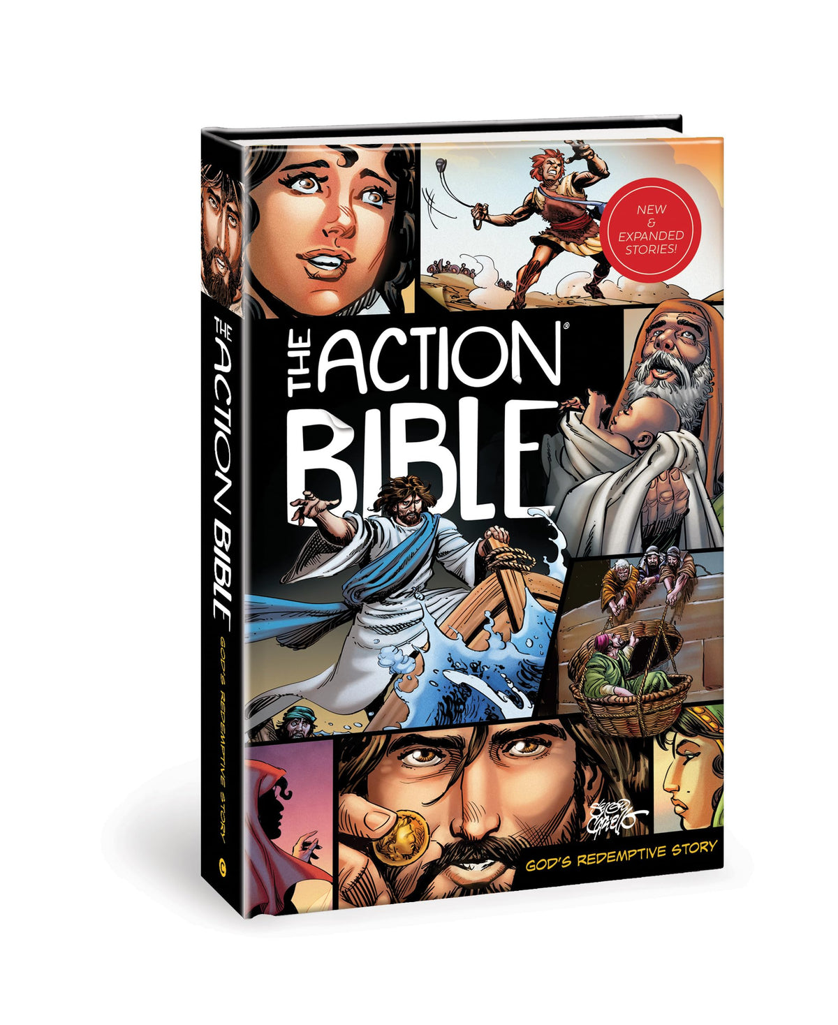The Action Bible: God's Redemptive Story (Action Bible Series) [Hardcover] - The Hungry Bookworm & Speedmerchant65