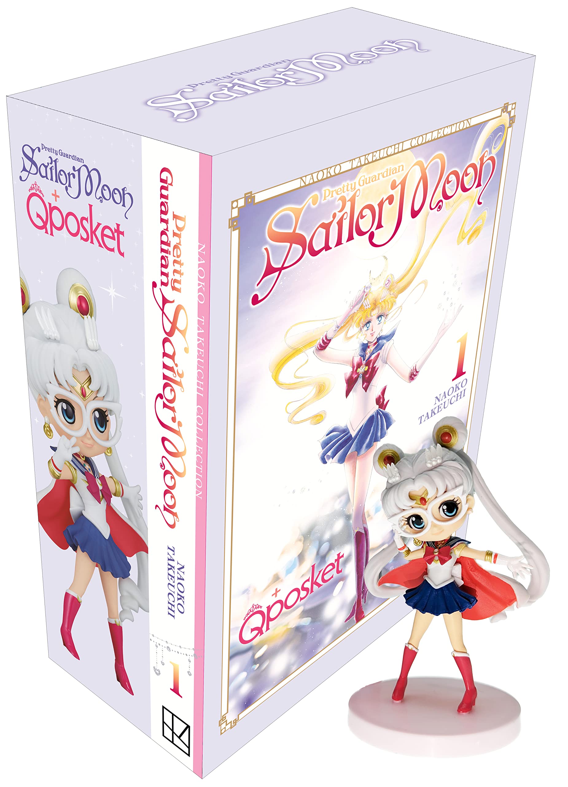 Sailor Moon 1 + Exclusive Q Posket Petit Figure (Naoko Takeuchi Collection) - The Hungry Bookworm & Speedmerchant65