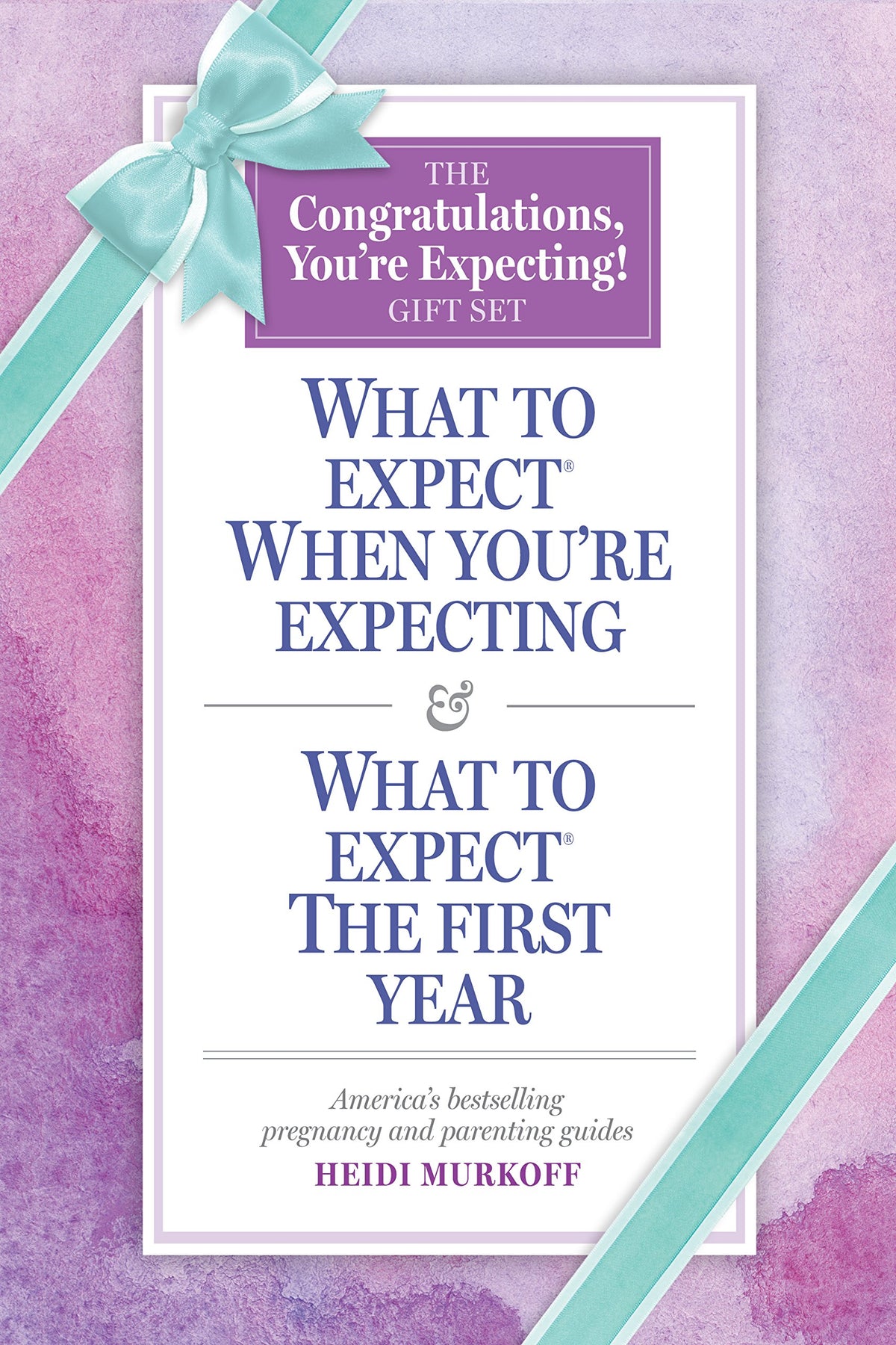What to Expect: The Congratulations, You're Expecting! Gift Set: (Includes What - The Hungry Bookworm & Speedmerchant65