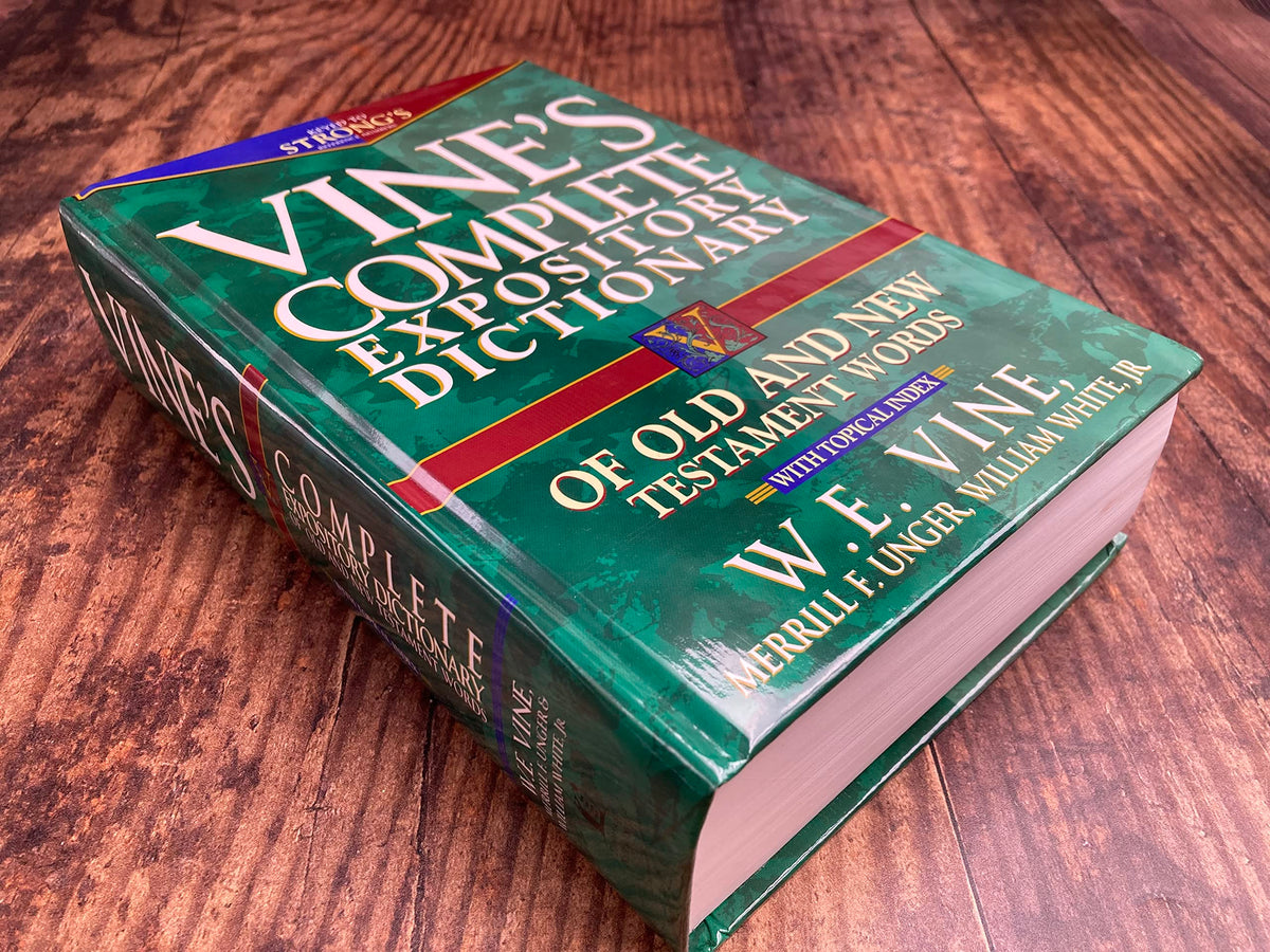 Vine's Complete Expository Dictionary of Old and New Testament Words - The Hungry Bookworm & Speedmerchant65