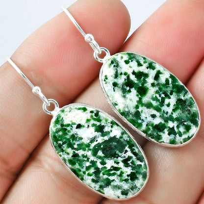 Natural Dioptase Earrings E-1001 SDE59382