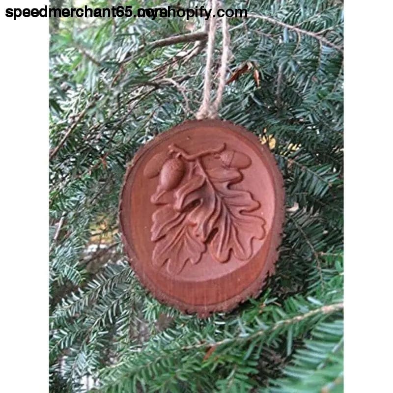 Oak and Acorn Ornament - Limited - handmade