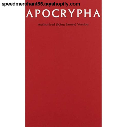 Apocrypha King James Version - Hardcover > Book